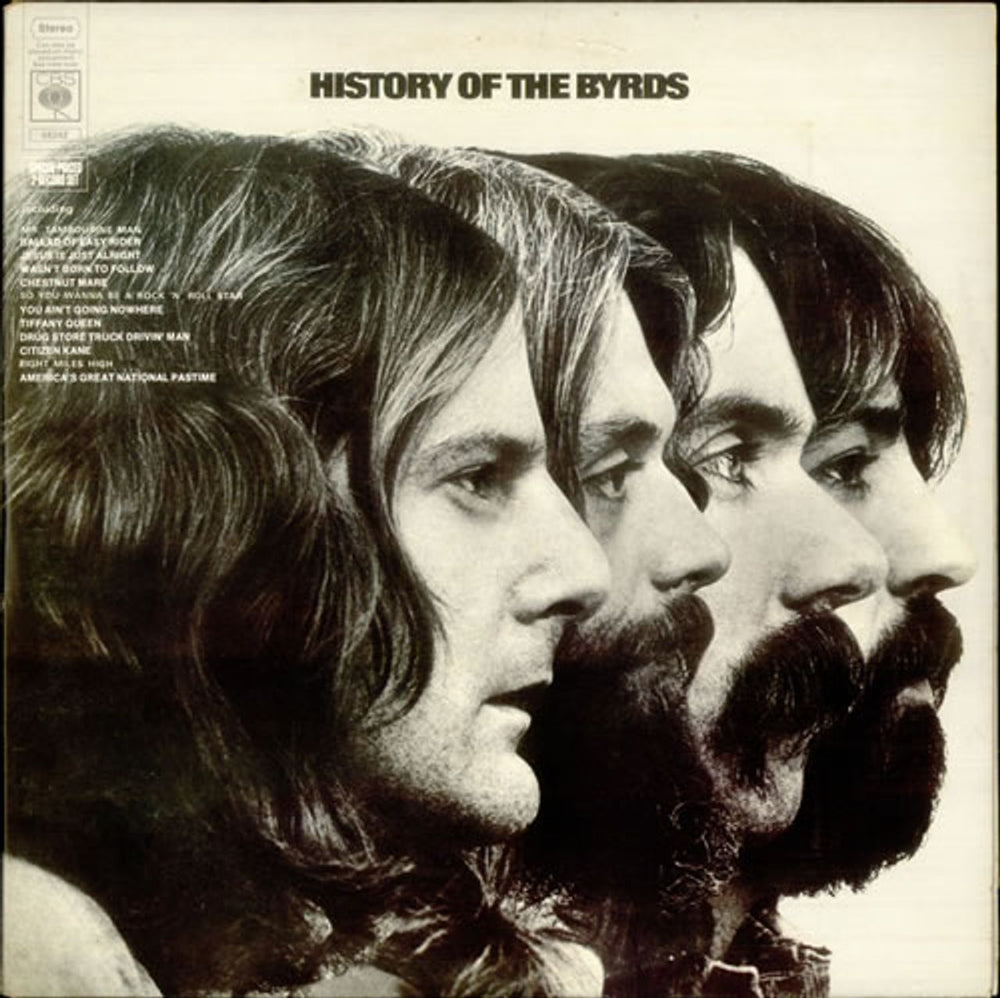 The Byrds History Of The Byrds - 2nd UK 2-LP vinyl record set (Double LP Album) 68242