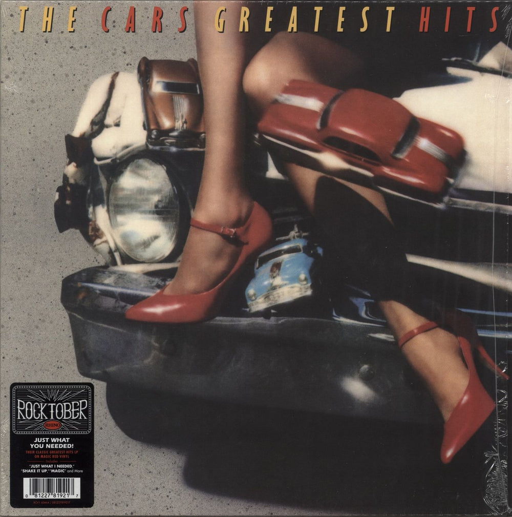 The Cars Greatest Hits - Red Vinyl US vinyl LP album (LP record) RCV160464