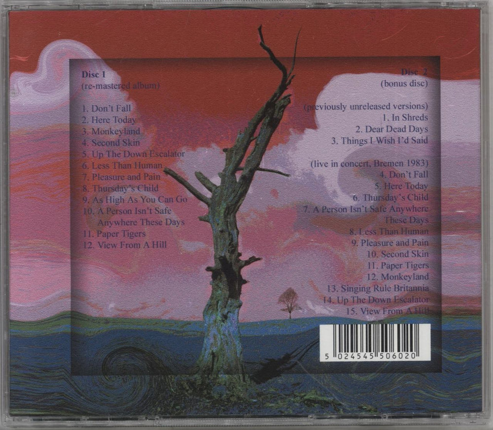 The Chameleons Script Of The Bridge - 25th Anniversary Edition UK 2 CD album set (Double CD) 5024545506020