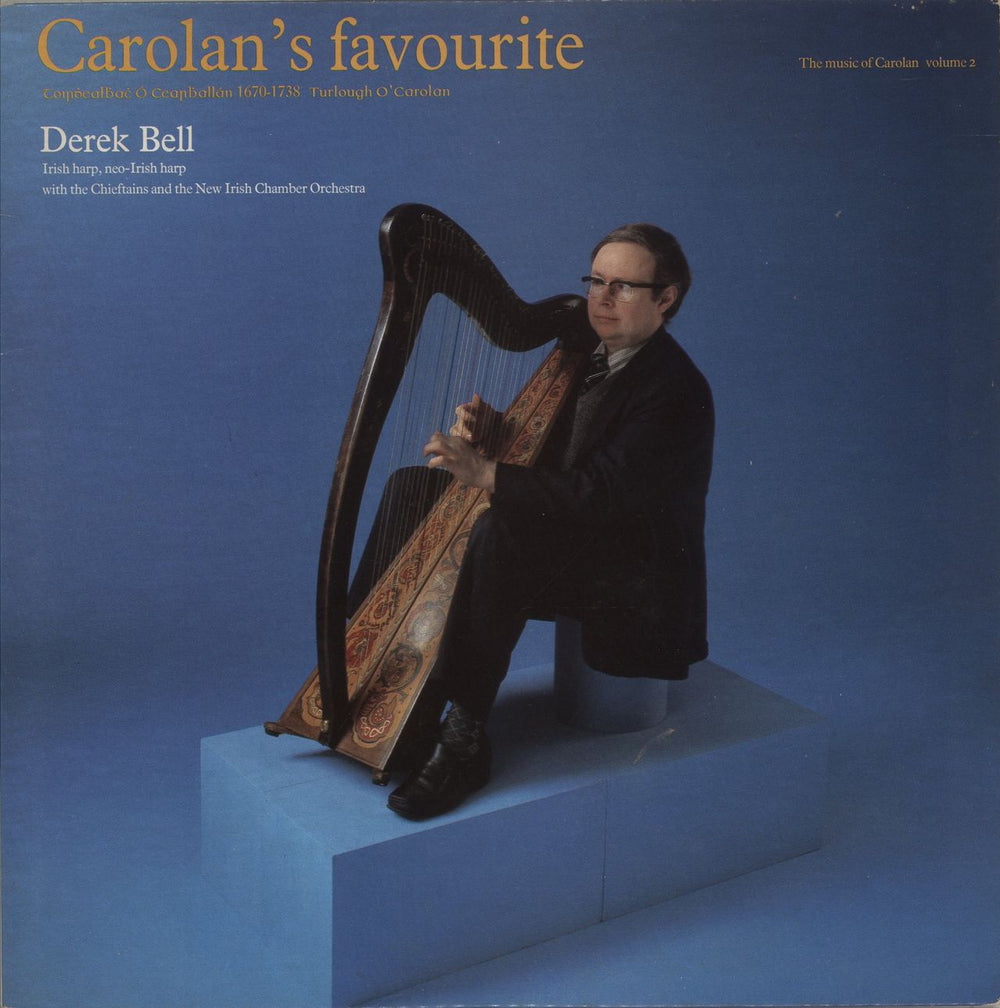 The Chieftains Carolan's Favourite: The Music of Carolan Volume 2 Canadian vinyl LP album (LP record) 79020