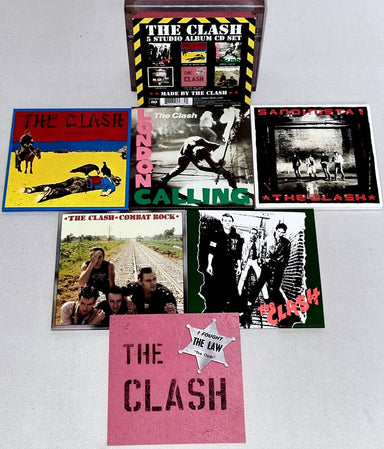 The Clash 5 Studio Album Set UK CD Album Box Set CSHDXST766319