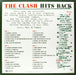 The Clash Hits Back - 180 Gram Vinyl - Sealed UK 3-LP vinyl record set (Triple LP Album) CSH3LHI759117