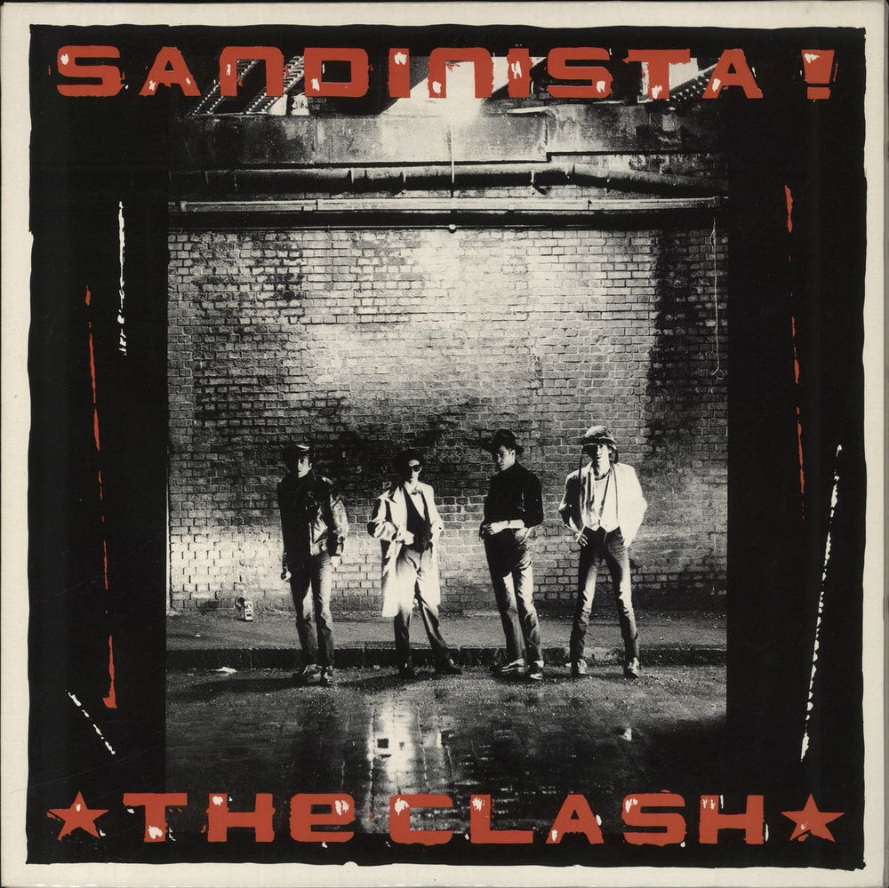 The Clash Sandinista! Dutch 3-LP vinyl record set (Triple LP Album) 4633641