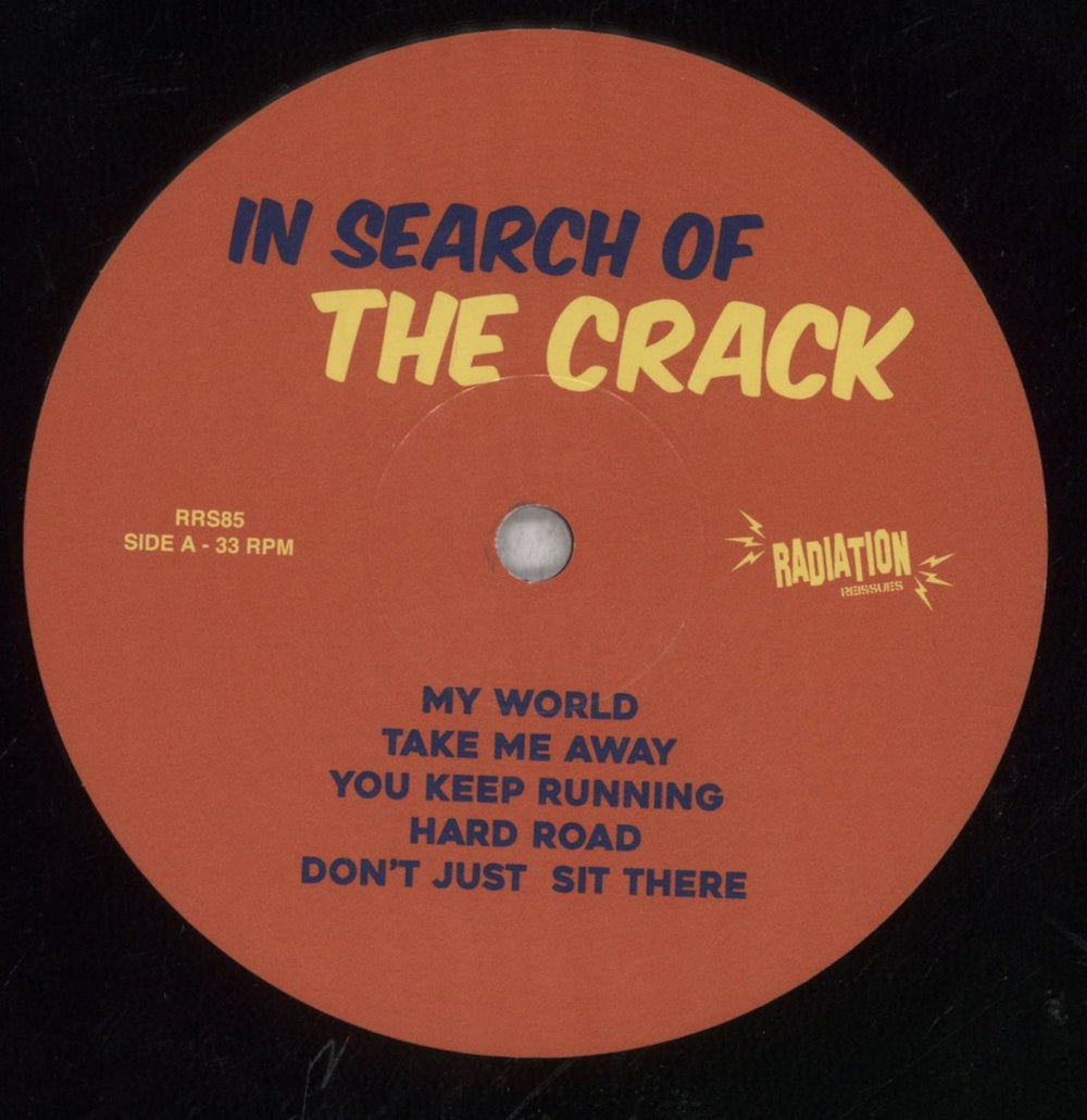 The Crack In Search Of The Crack Italian vinyl LP album (LP record) 0CKLPIN846675