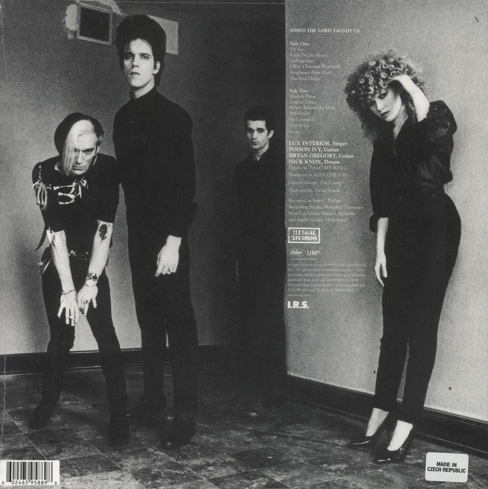 The Cramps Songs The Lord Taught Us - Black & Purple Marble Vinyl - Sealed UK vinyl LP album (LP record) 602465958898