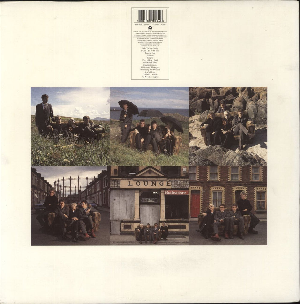 The Cranberries No Need To Argue - EX UK vinyl LP album (LP record) 731452405012