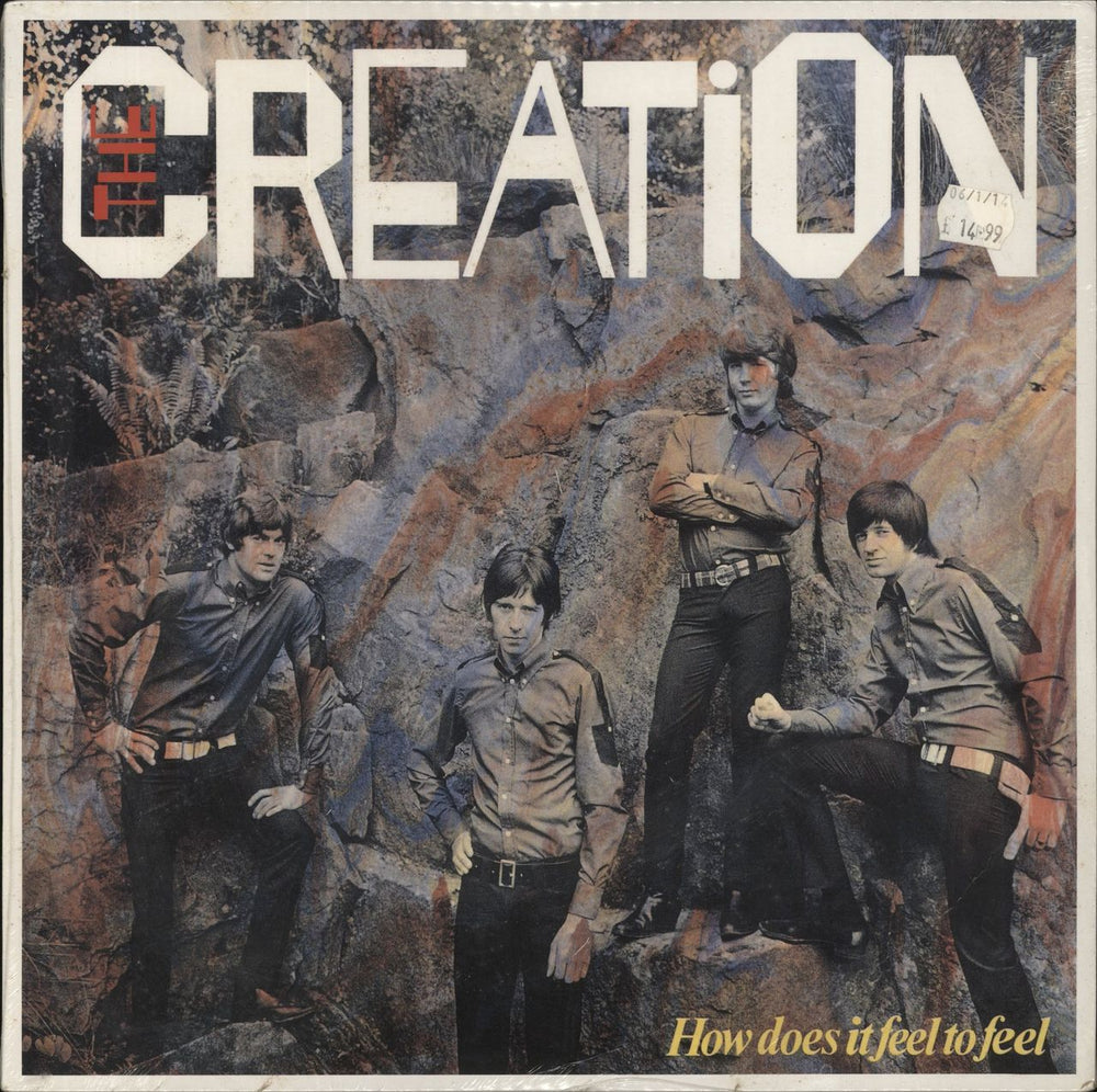 The Creation How Does It Feel To Feel Italian vinyl LP album (LP record) GET519