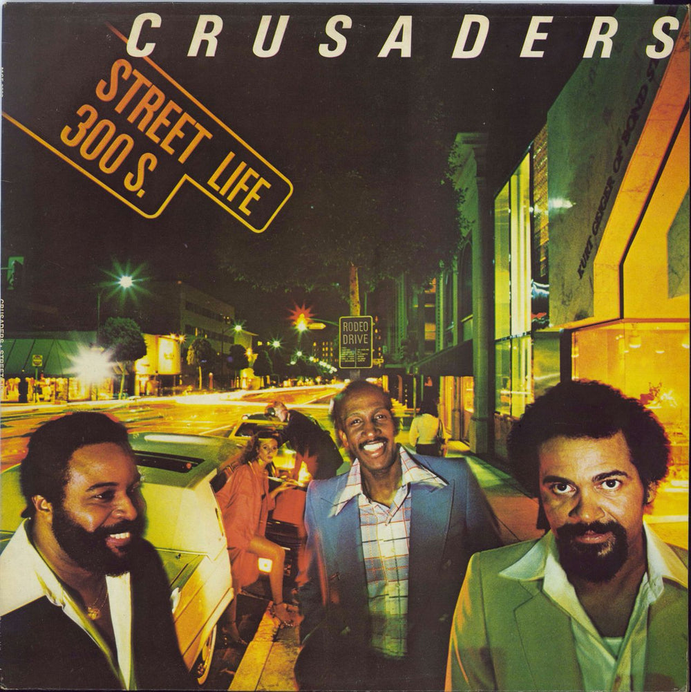 The Crusaders Street Life + inner UK vinyl LP album (LP record) MCF3008