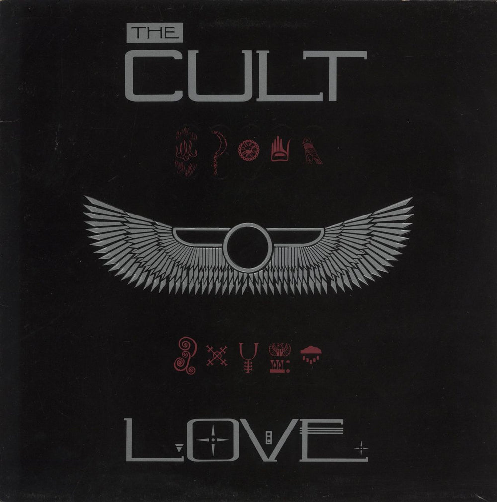 The Cult Love - Embossed Sleeve - EX UK vinyl LP album (LP record) BEGA65