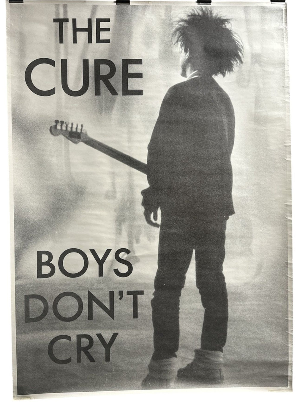 The Cure Boys Don't Cry UK Promo poster 39.5" X 55"