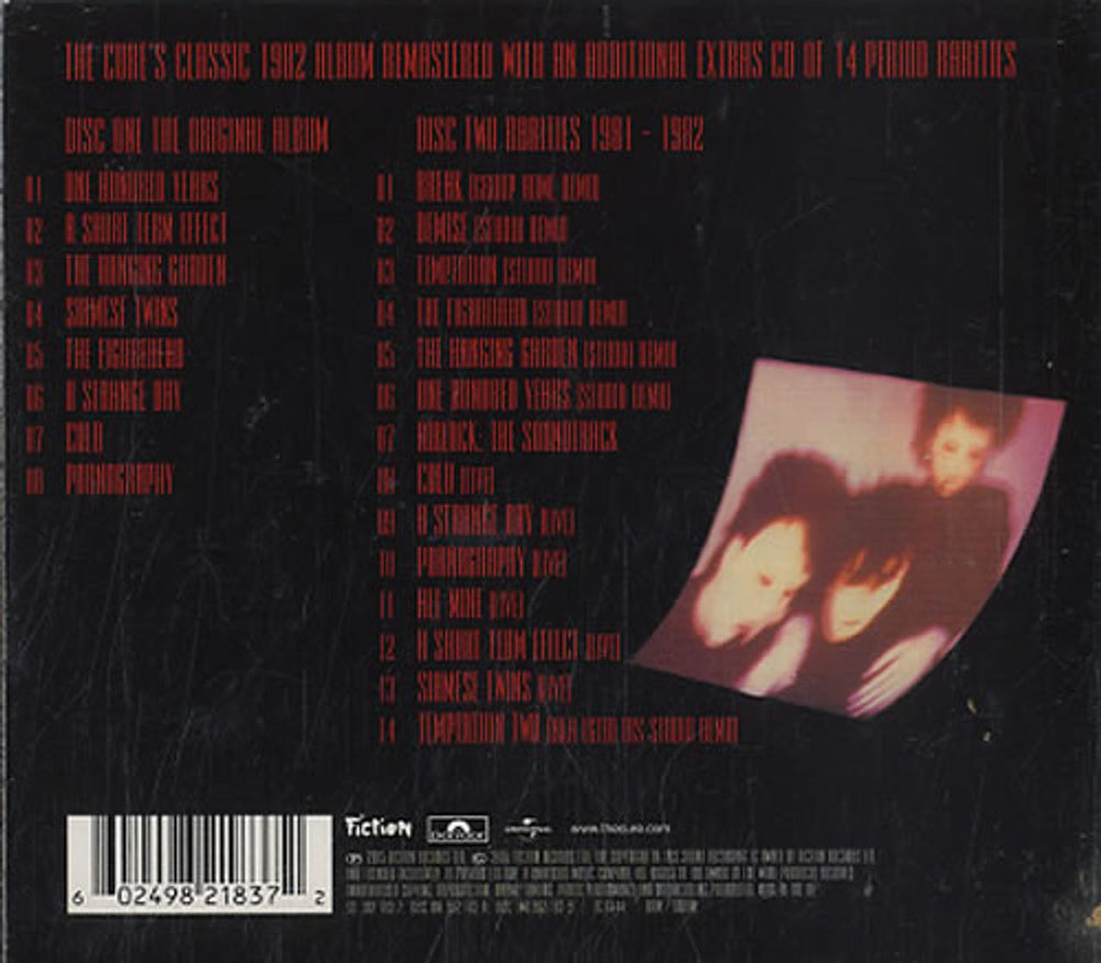 The Cure Pornography - Deluxe Edition UK 2 CD album set (Double CD) CUR2CPO320748