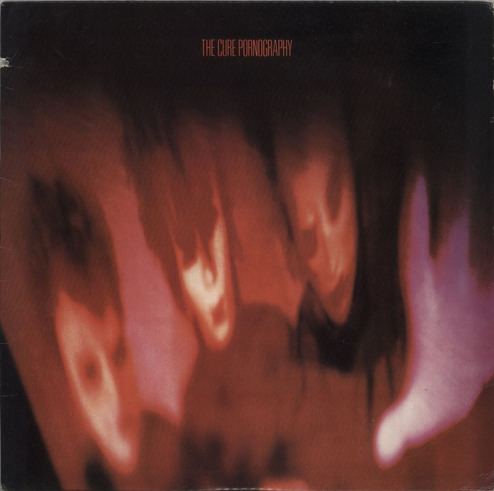 The Cure Pornography -EX US vinyl LP album (LP record) 60785-1