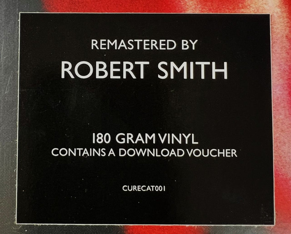 The Cure Pornography - Remastered 180 Gram - Sealed UK vinyl LP album (LP record) CURLPPO855874