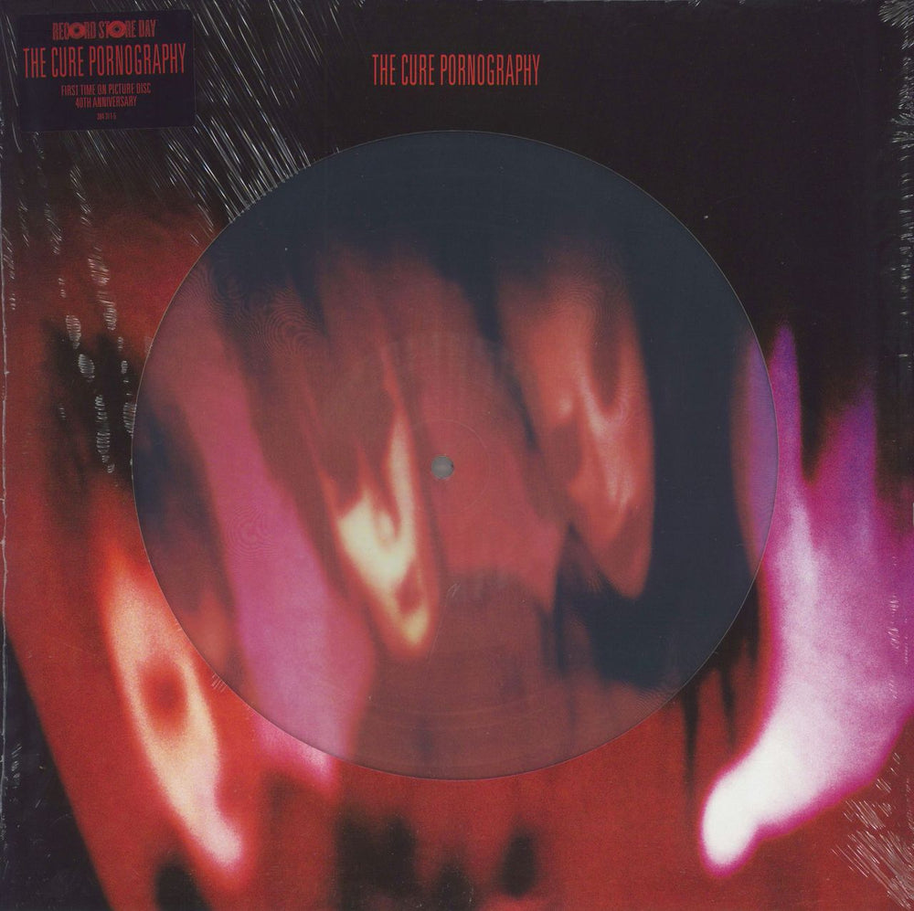 The Cure Pornography - RSD 2022 - Sealed UK picture disc LP (vinyl picture disc album) 384311-5