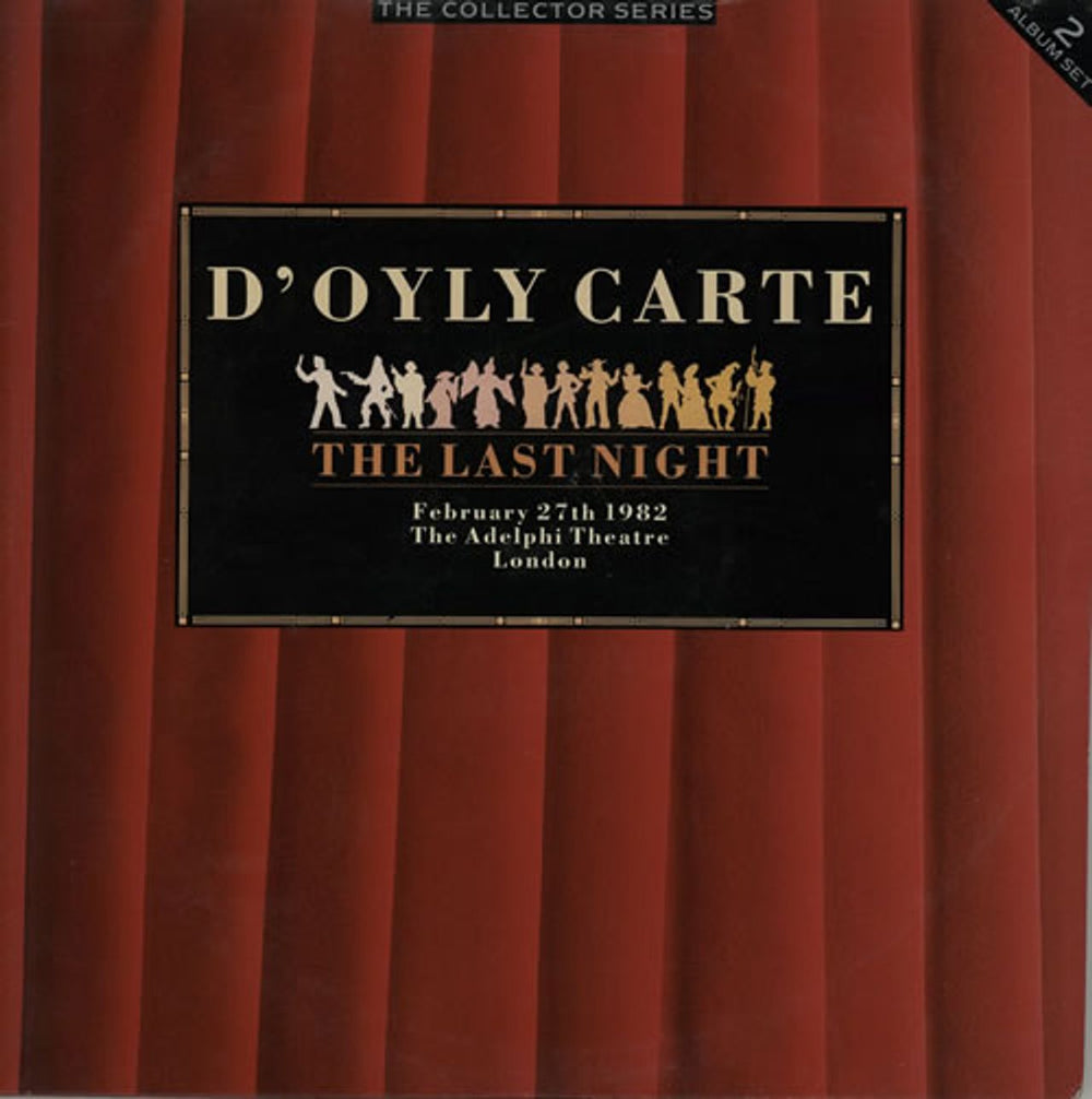 The D'Oyly Carte Opera Company D'Oyly Carte - Last Night UK 2-LP vinyl record set (Double LP Album) CCSLP228