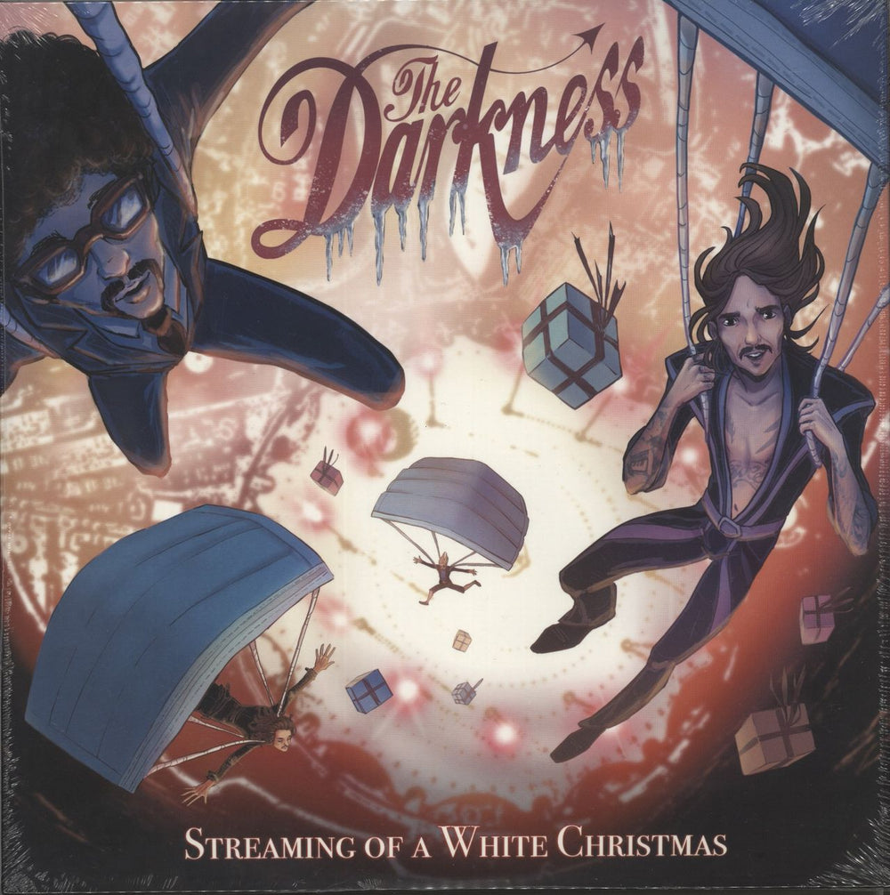 The Darkness Streaming Of A White Christmas - Sealed UK 3-LP vinyl record set (Triple LP Album) LHN075LP