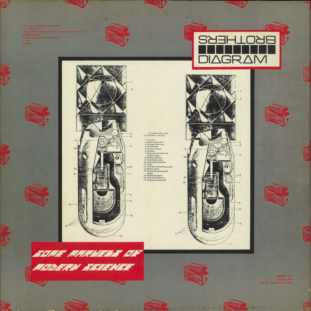 The Diagram Brothers Some Marvels Of Modern Science - Autographed UK vinyl LP album (LP record)