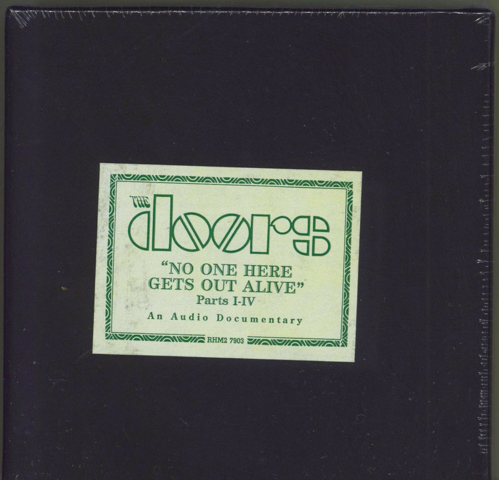 The Doors No One Here Gets Out Alive - Parts I-IV - sealed US CD Album Box Set RHM27903