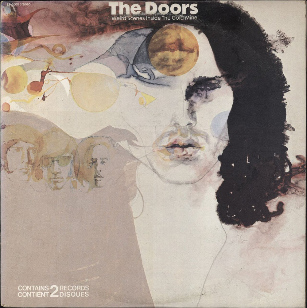The Doors Weird Scenes Inside The Gold Mine Canadian 2-LP vinyl record set (Double LP Album) 8E-6001