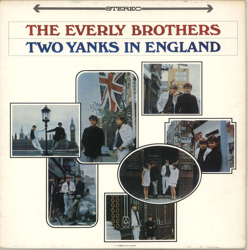 The Everly Brothers Two Yanks In England UK vinyl LP album (LP record) ED297