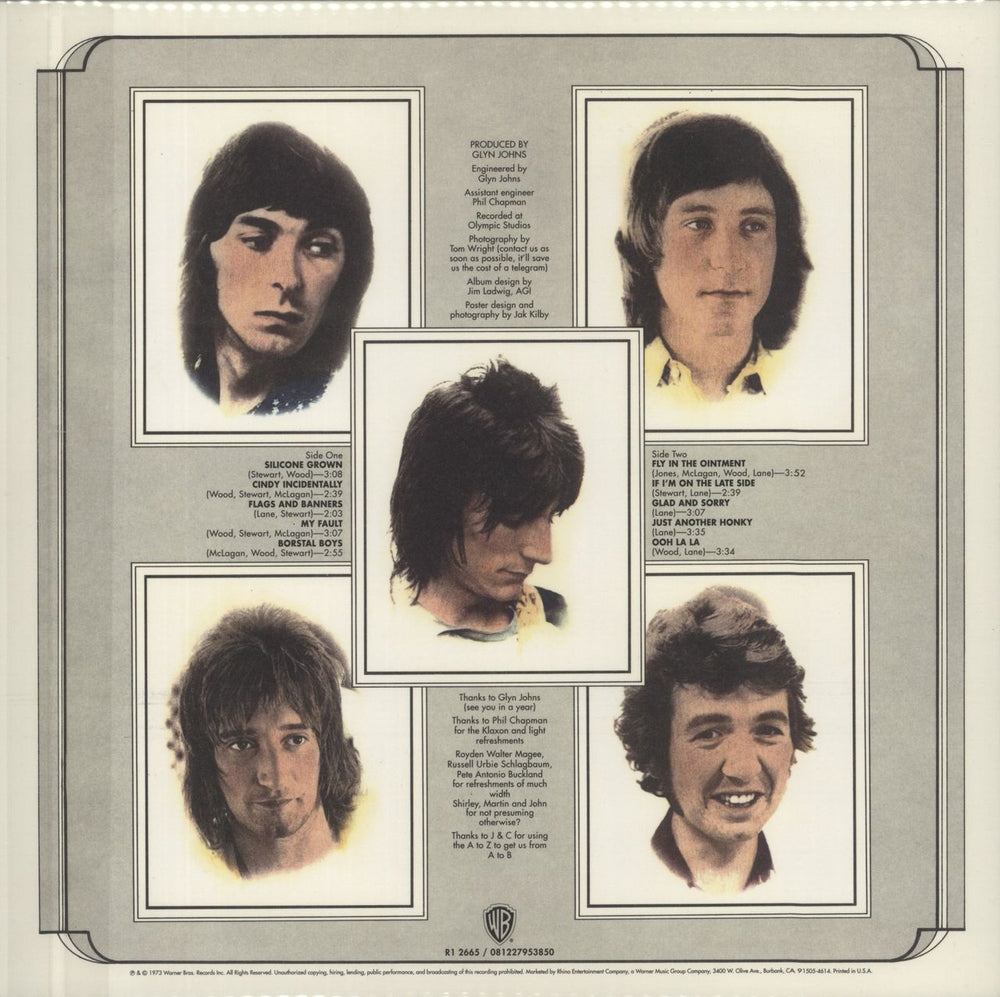 The Faces Ooh La La - Red Vinyl US vinyl LP album (LP record) 081227953850