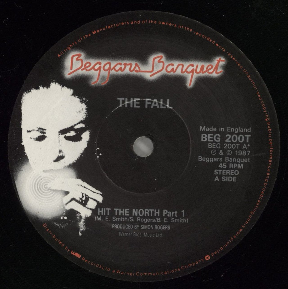 The Fall Hit The North UK 12" vinyl single (12 inch record / Maxi-single) FLL12HI102277