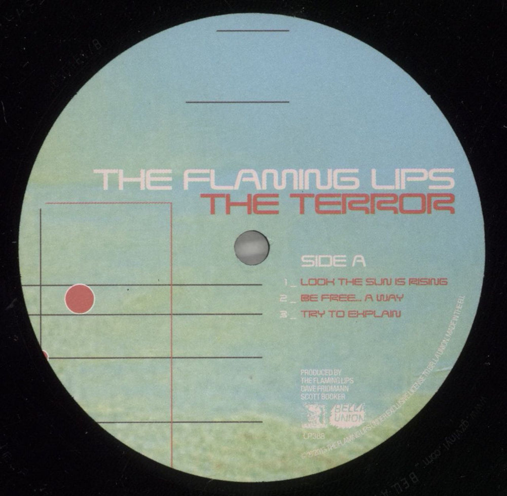 The Flaming Lips The Terror - 180gm Vinyl + Bonus 7" - EX UK 2-LP vinyl record set (Double LP Album) F-L2LTH876891