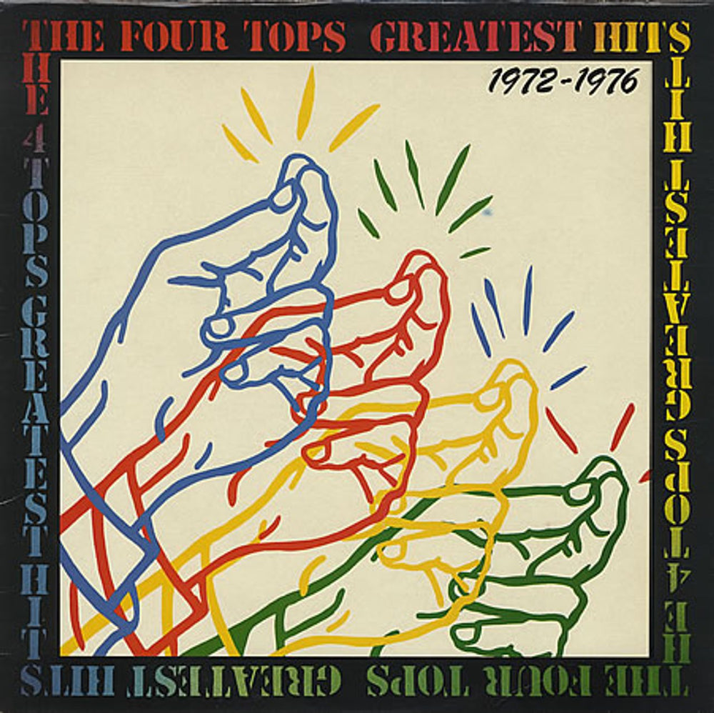 The Four Tops Greatest Hits 1972 - 1976 UK vinyl LP album (LP record) MCL1675