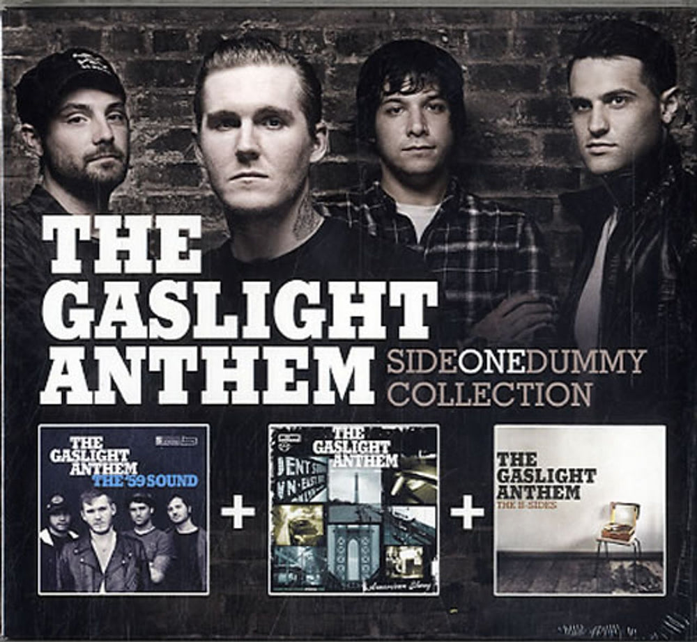 The Gaslight Anthem Side One Dummy Collection - Sealed UK 3-CD album set (Triple CD)