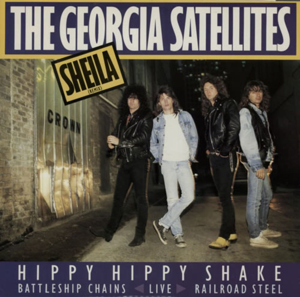 The Georgia Satellites Sheila UK 12" vinyl single (12 inch record / Maxi-single) EKR89T