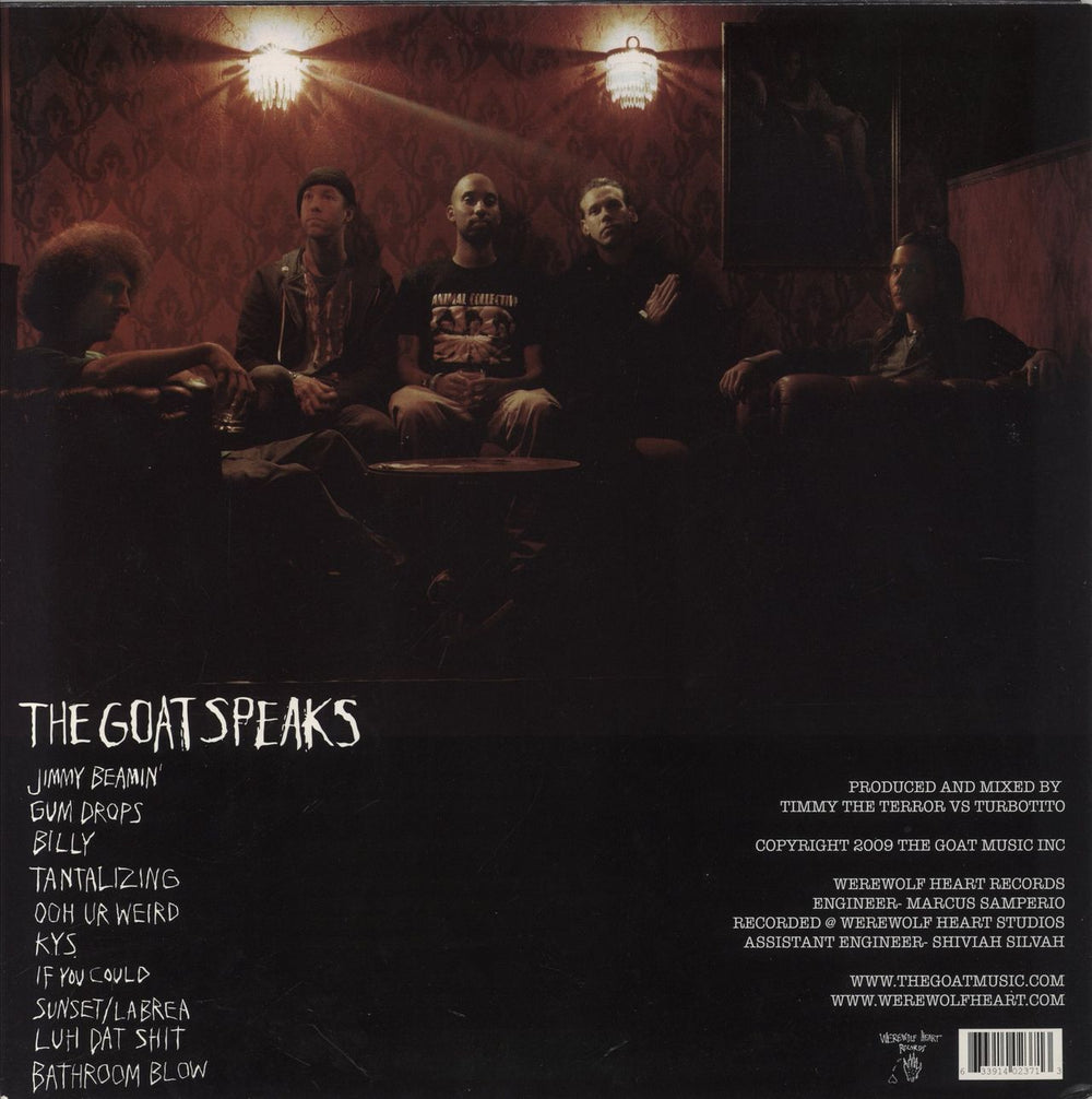 The Goat & The Occasional Others The Goat Speaks US vinyl LP album (LP record) 633914023713