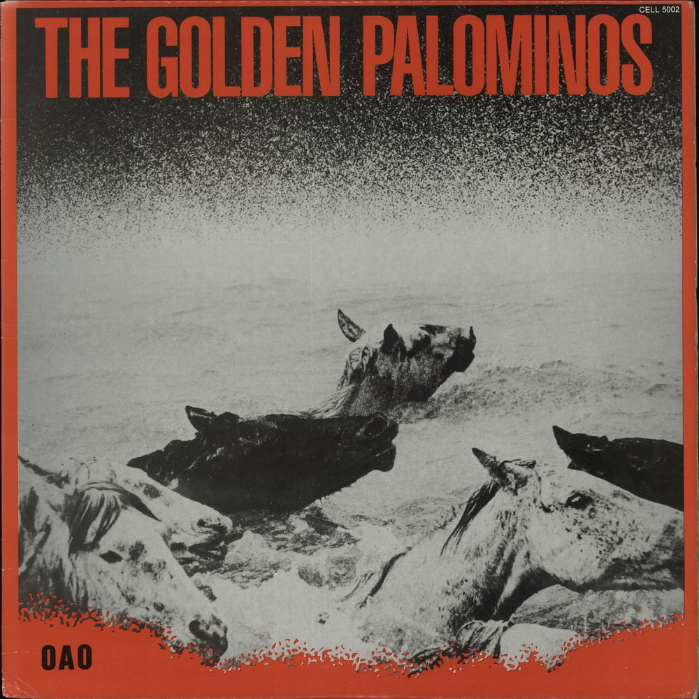 The Golden Palominos The Golden Palominos US vinyl LP album (LP record) CELL5002