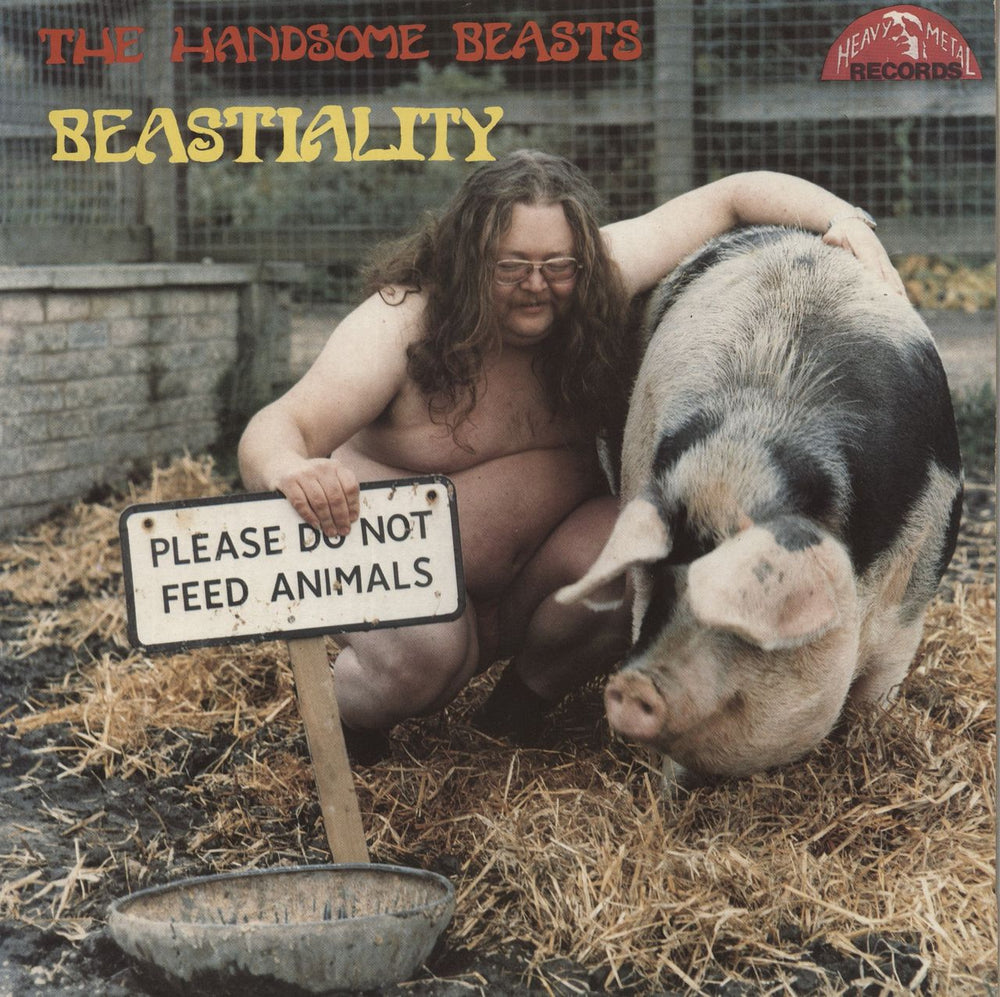 The Handsome Beasts Beastiality UK vinyl LP album (LP record) HMRLP2