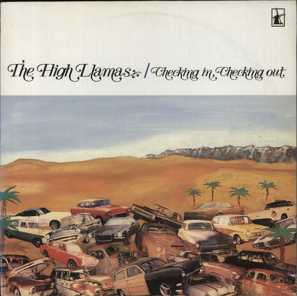 The High Llamas Checking In, Checking Out UK 12" vinyl single (12 inch record / Maxi-single) WOOLL1