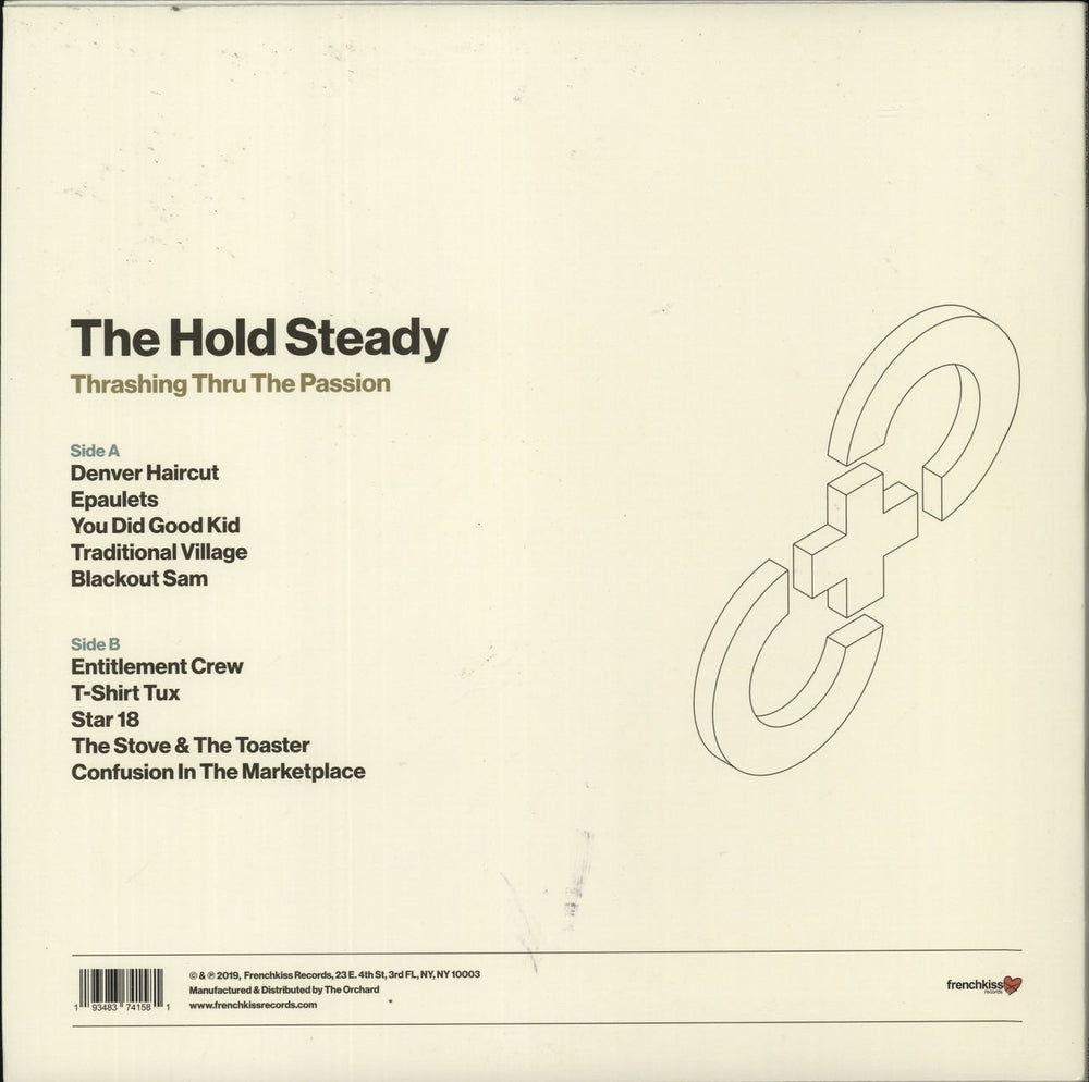 The Hold Steady Thrashing Thru The Passion UK vinyl LP album (LP record) 193483741581