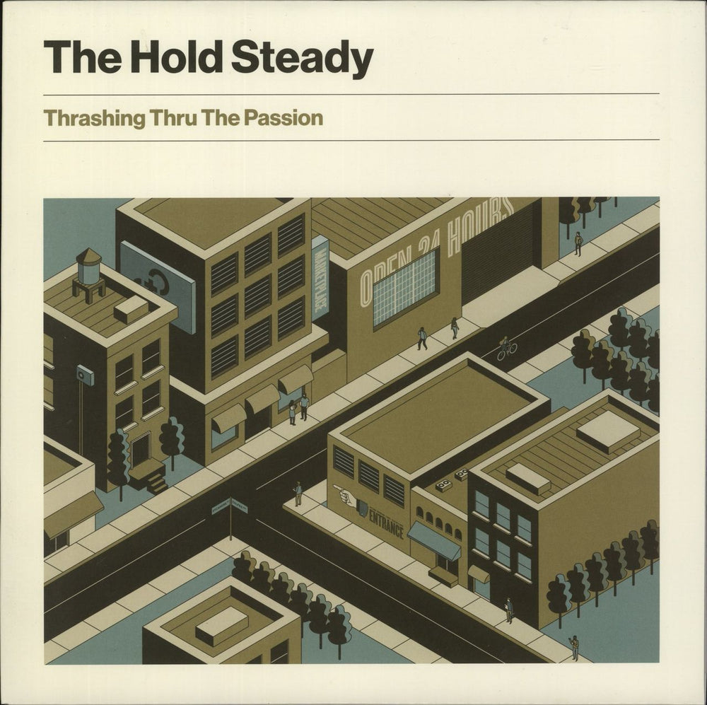 The Hold Steady Thrashing Thru The Passion UK vinyl LP album (LP record) FKR1031