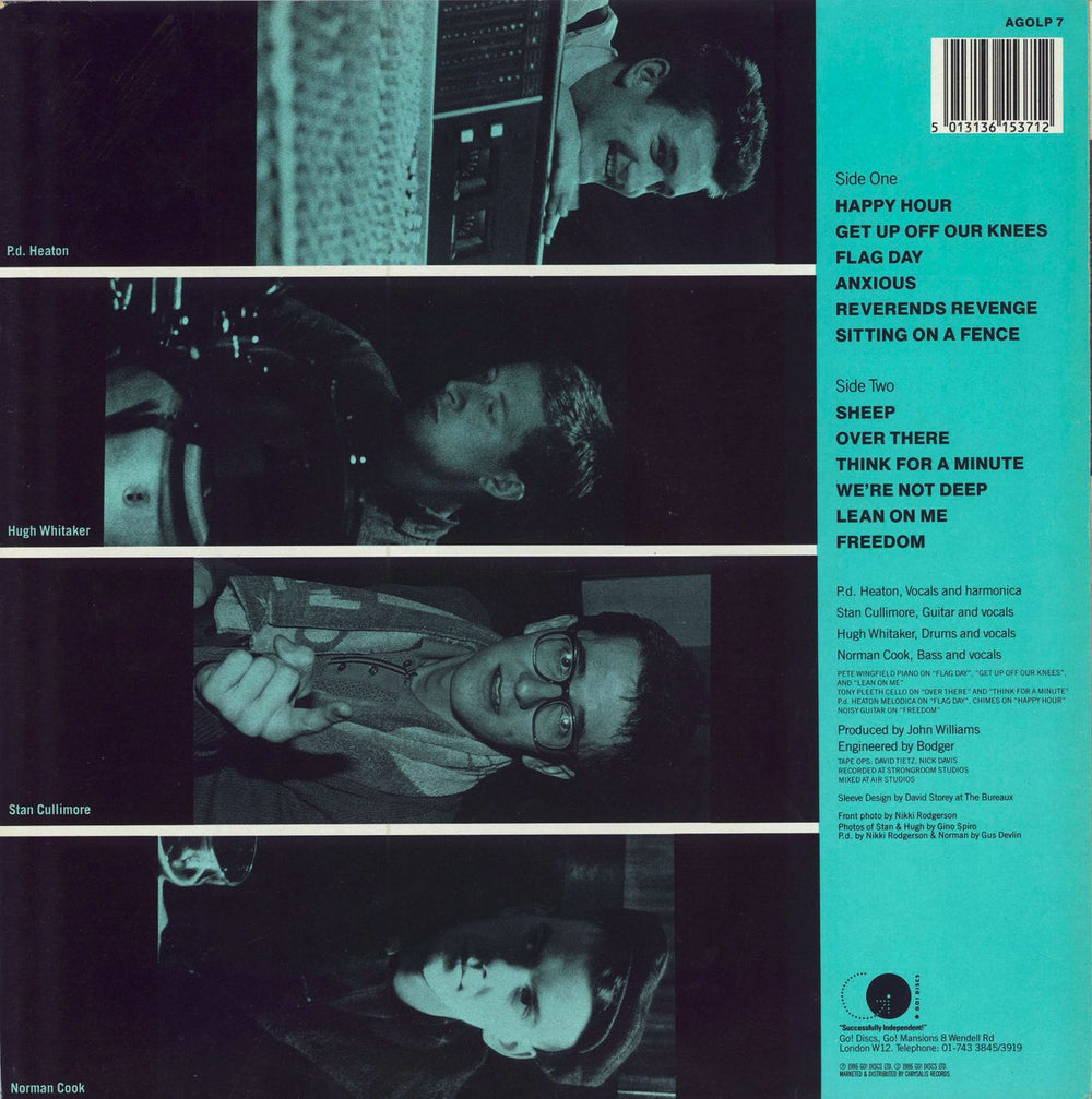 The Housemartins London 0 Hull 4 - Go! logo at bottom UK vinyl LP album (LP record) 5013136153712