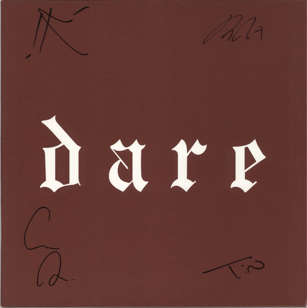 The Hunna Dare - Autographed UK picture disc LP (vinyl picture disc album) 0190296957352