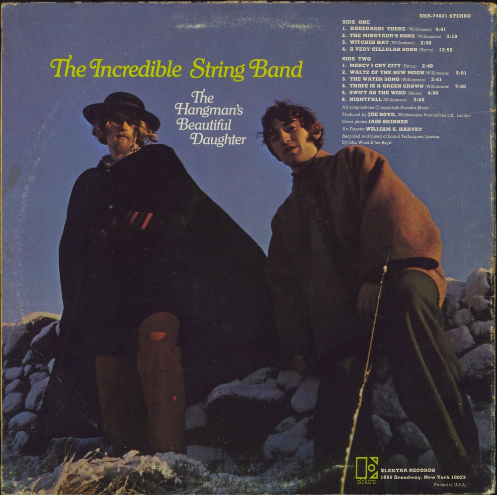 The Incredible String Band The Hangman's Beautiful Daughter - VG US vinyl LP album (LP record)