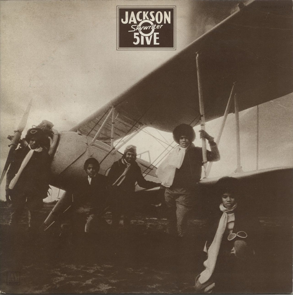 The Jackson Five Skywriter Japanese Promo vinyl LP album (LP record) SWX-6011