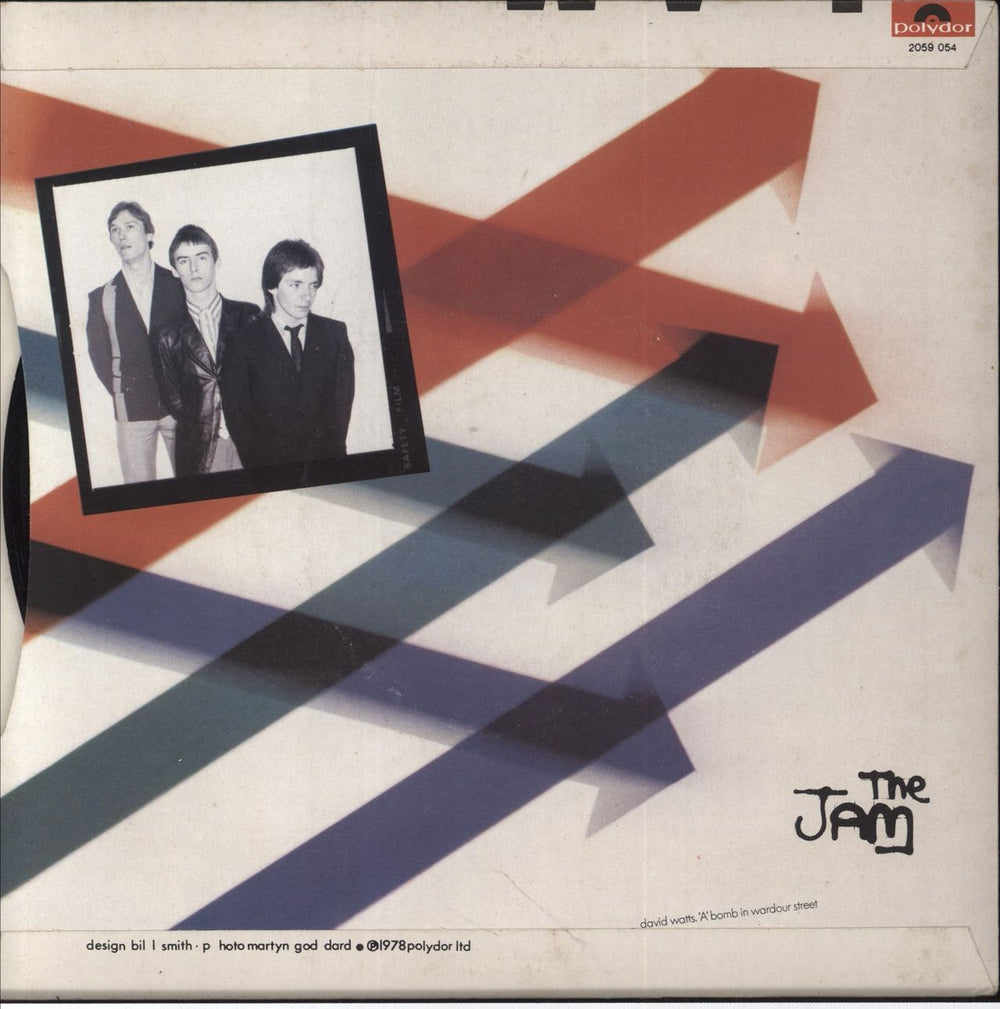 The Jam David Watts - Solid + Sleeve UK 7" vinyl single (7 inch record / 45)