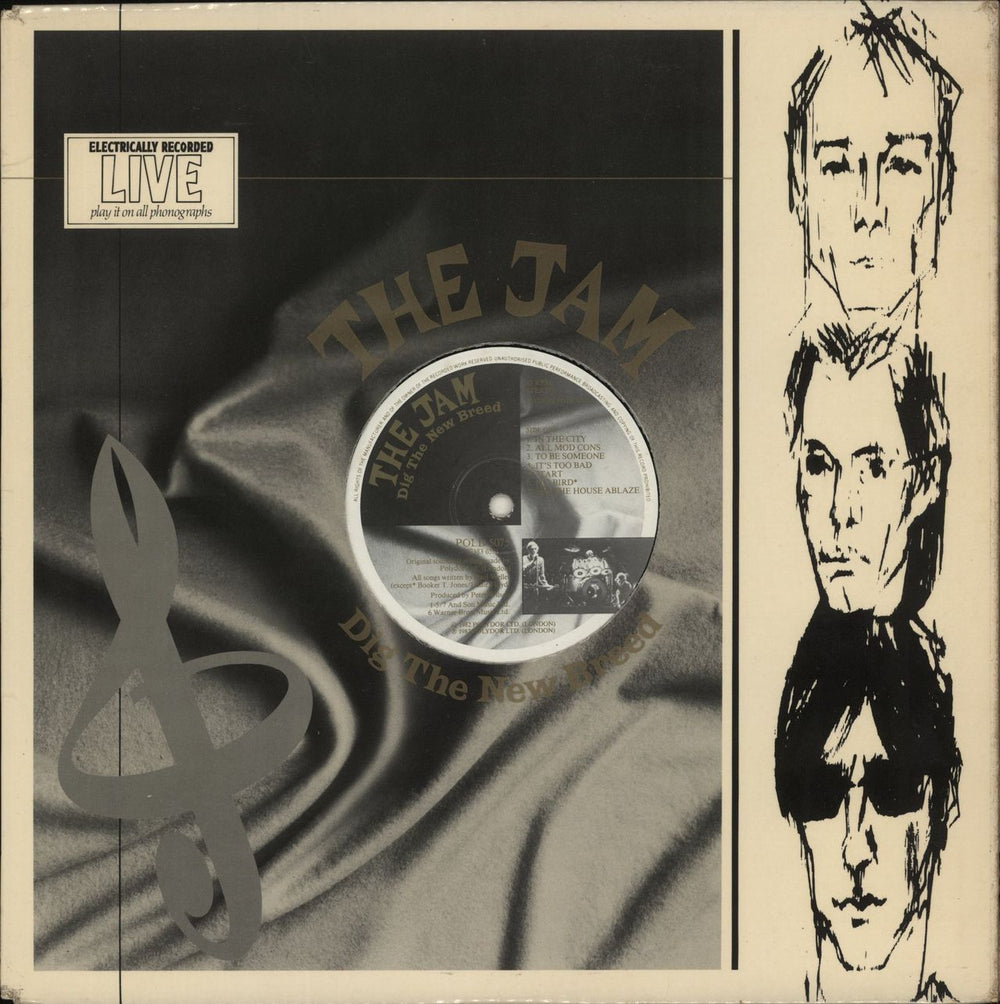 The Jam Dig The New Breed - EX UK vinyl LP album (LP record) POLD5075