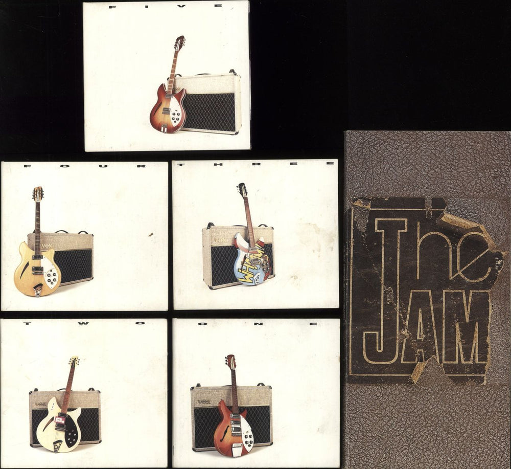 The Jam Direction Reaction Creation - VG UK CD Album Box Set JAMDXDI842585