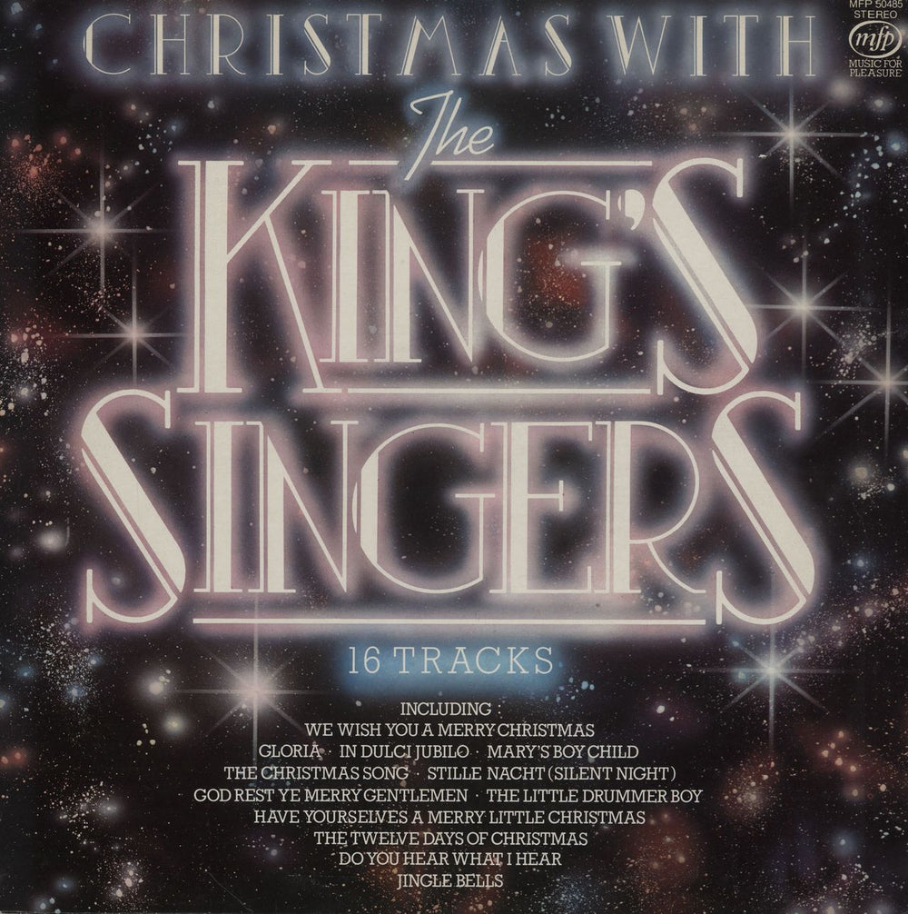 The King's Singers Christmas With The King's Singers UK vinyl LP album (LP record) MFP50485