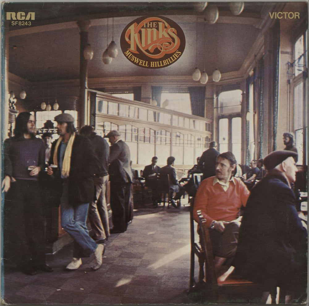 The Kinks Muswell Hillbillies - EX UK vinyl LP album (LP record) SF8243