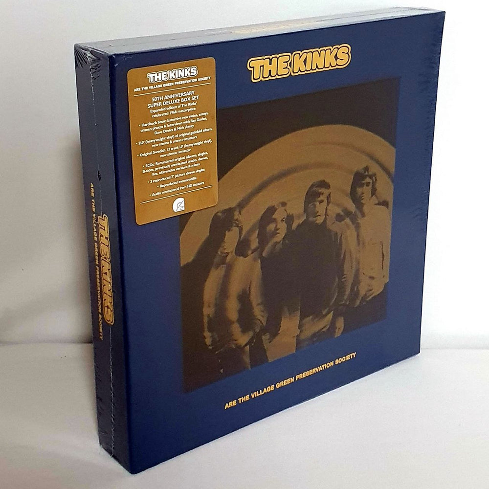 The Kinks The Kinks Are The Village Green Preservation Society - Super Deluxe - Sealed UK Vinyl Box Set BMGAA09BOX