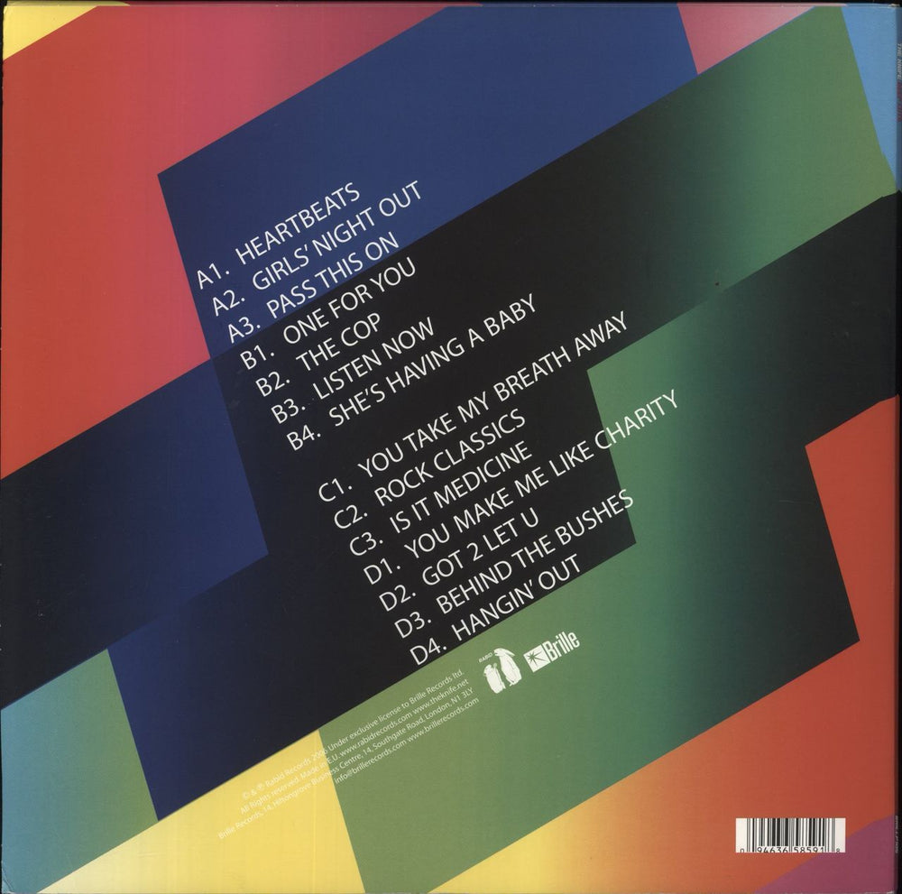 The Knife Deep Cuts - 180gm + CD UK 2-LP vinyl record set (Double LP Album) 094636585918