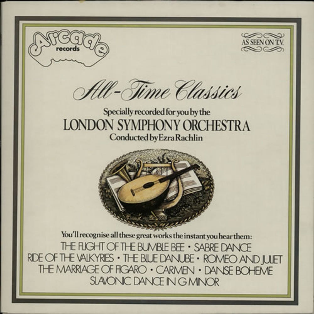 The London Symphony Orchestra All-Time Classics UK vinyl LP album (LP record) ADEC1