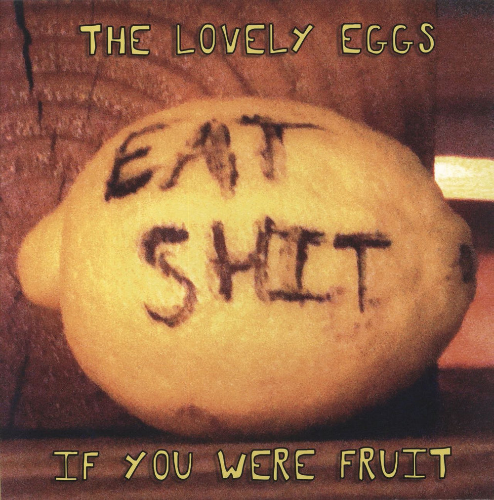 The Lovely Eggs If You Were Fruit - Watermelon Vinyl UK vinyl LP album (LP record) EGG003