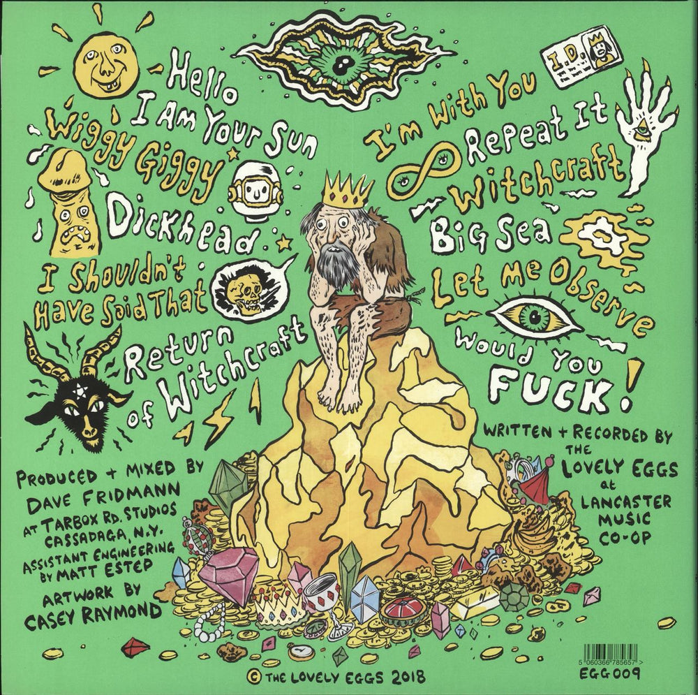 The Lovely Eggs This Is Eggland UK vinyl LP album (LP record) 5060366785657